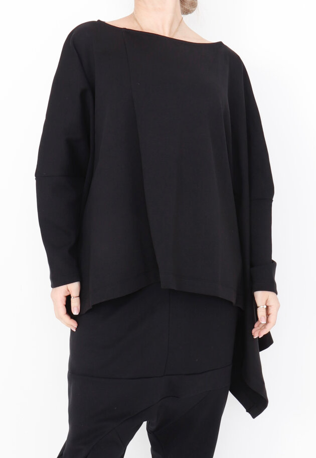 Sort Aarhus - Oversize bluse