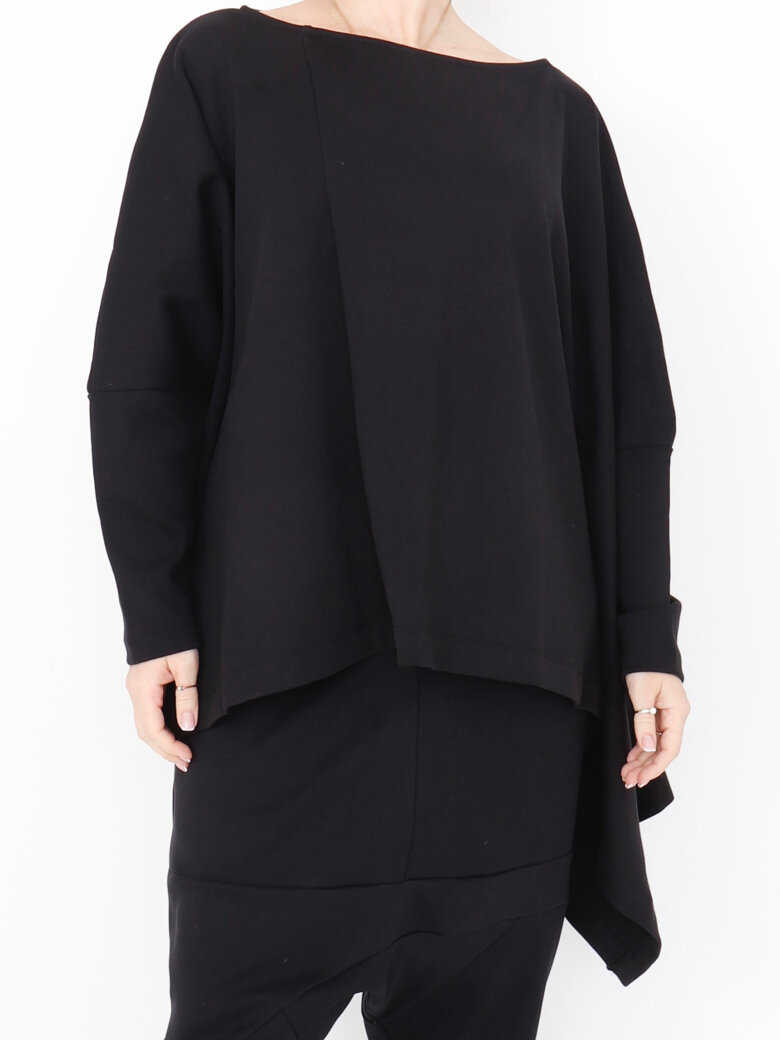 Sort Aarhus - Oversize bluse