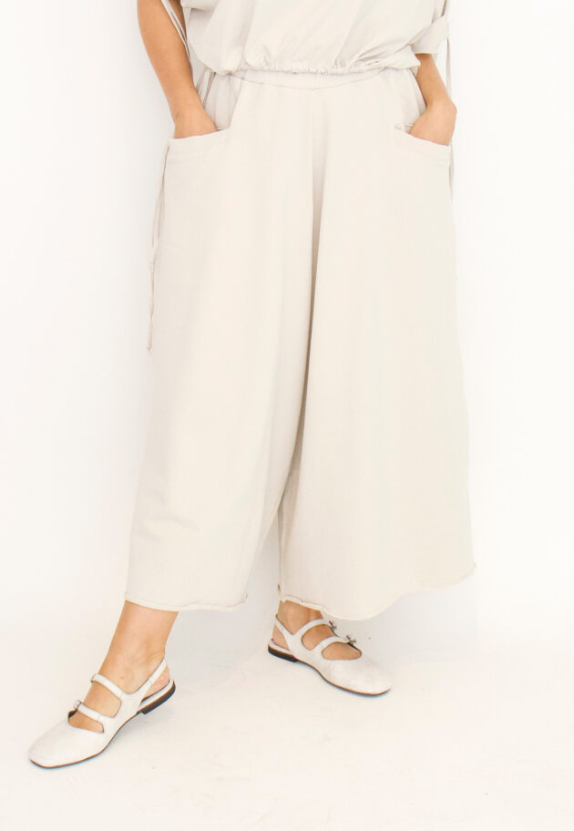 Sort Aarhus - ¾-length wide sweatpants