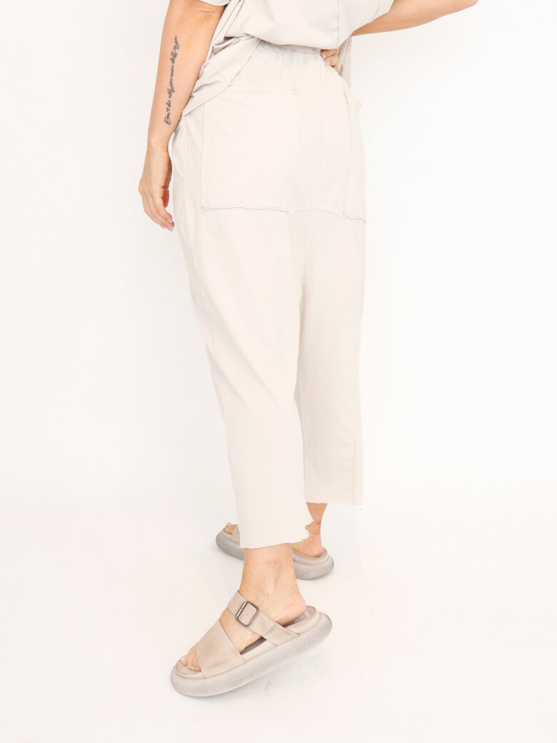 Sort Aarhus - 3/4-length baggy pants